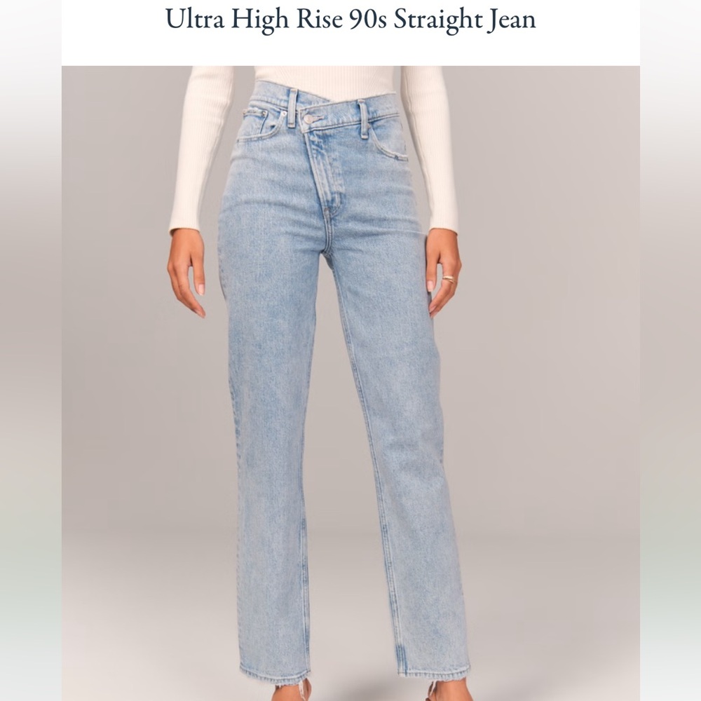Ultra High Rise 90s Straight Jean